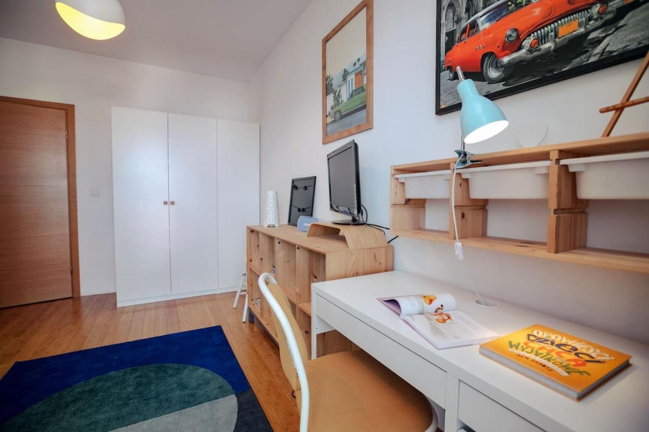 Dwupoziomowy, Rodzinny Apartament. Ochrona, Garaz. Варшава Экстерьер фото
